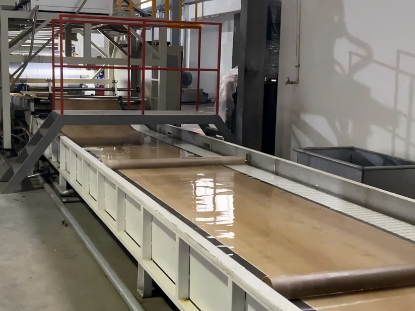 PVC flooring extrusion equipment