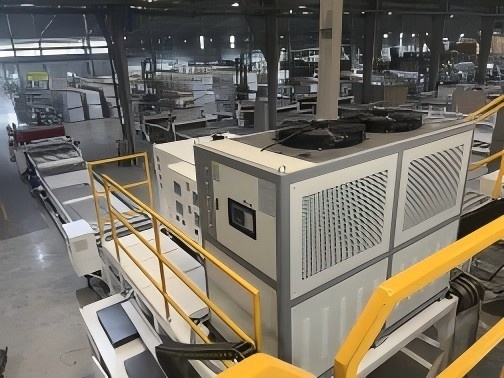 Vinyl flooring production line